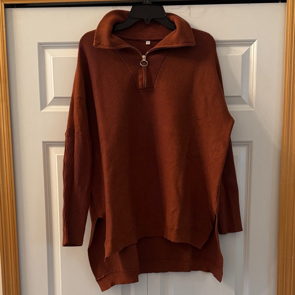 Rust Brown Women's Sweater